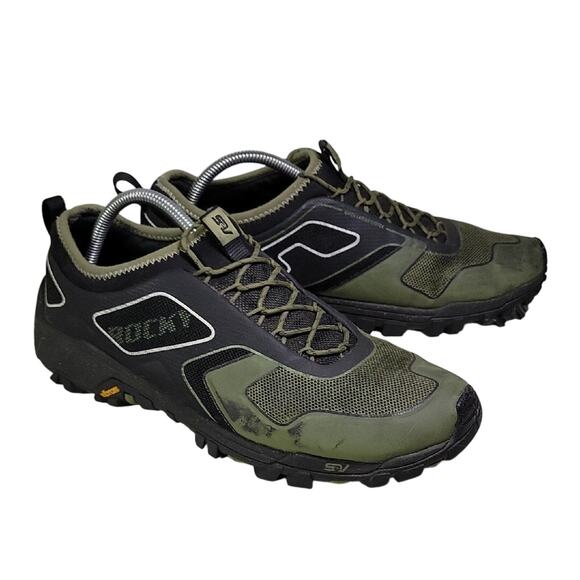 Rocky S2V Trail Green and Black Runner Sneakers Mens Size 11 - Picture 1 of 15